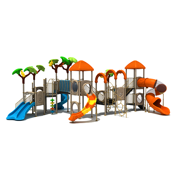 幼儿园滑梯原树系列小博士游乐设备